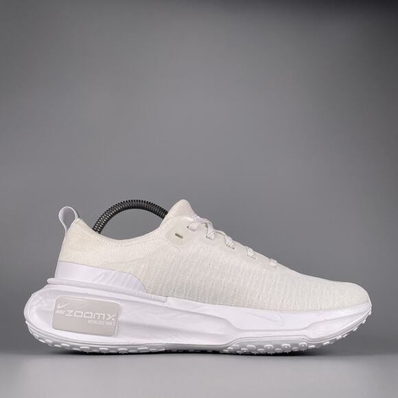 Nike ZoomX Invincible Run FK 3 Women’s 9.5 White Photon Dust Athletic Sneakers - Picture 5 of 9